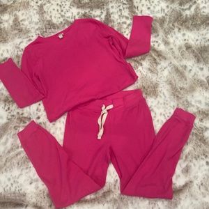 J. Crew thermal waffle pajamas, S